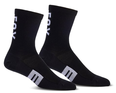 Fox Racing 6" Flexair Merino Socks (Black)